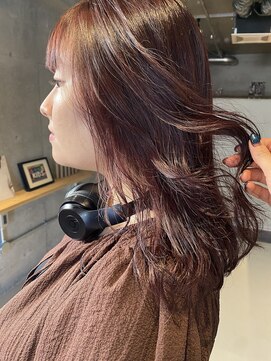 ソイリウム 下北沢(soi rium) 光に当たると透ける赤味color