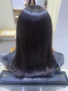 リタ(rita.) 高濃度水素カラー×ラベンダーグレージュ