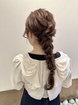 トリコ ショップアンドヘアサロン(tricot shop hair salon) 編み下ろしアレンジ♪yu