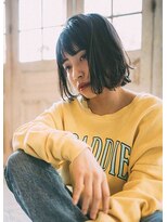 ヘアーアンドネイル フィフティーン ラブ 仙台泉大沢店(Hair&Nail Fifteen Love) 大人かきあげボブ/こなれヘア/外国人風カラー