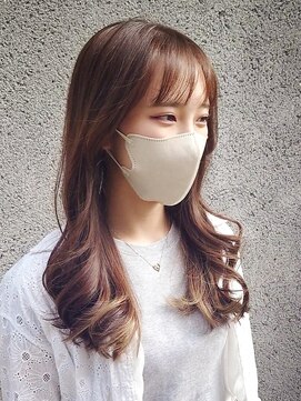 マノハル(MANOHARU) 【マノハル スタイル】ロングヘア×トレンドモカベージュ