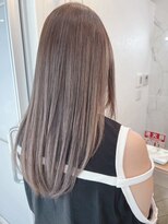 ジーナ 船橋(Zina)&nbsp;髪質改善＊ロングレイヤーグレーベージュ＊美髪【Zina船橋】