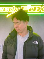 グリーディーフォックス 代々木(Greedy FOX)&nbsp;波巻き/ハイライト/マッシュパーマ/ウルフ[シェービング]