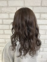 アッシュ 稲田堤店(Ash) モカブラウン×コテ巻き