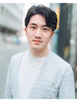 カフ(CAF)&nbsp;CAF河内 メンズパーマ マッシュパーマ 20代30代 大阪 心斎橋