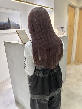 ヨーク(YOKE) YOKE ハイトーンミルクティーピンクラベンダーニュアンスカラー