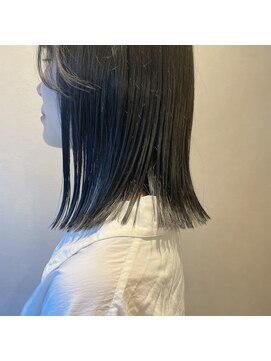 エル(el.) #切りっぱなしブルーブラック