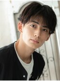 ラフな質感が魅力なノンジアミンカラー束感ルーズヘアｆ仙台