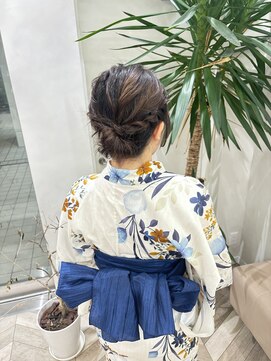 カノン(kanon hair&beauty) 浴衣アレンジ/アップスタイル/ヘアアレンジ