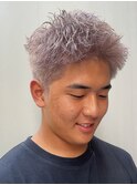 ハイトーン×スパイキーショート
