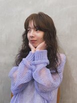 テテコケット(tete coquette)&nbsp;【若松 詩季】ロングパーマ/ブリーチなしカラー