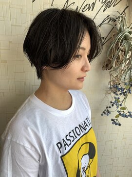 グラムアッシュ(GLAM ASH) ハンサムショートボブ