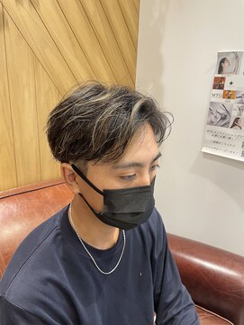 アンソル オブ リシェール(N'SOL of RICHAIR) ハイライト/ダークアッシュ/ニュアンスパーマ/韓国風/南越谷