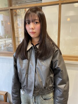 モク 神戸元町店(MOK) 【暗髪カラー】実習就活に◎