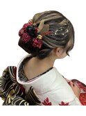 成人式ヘアセット