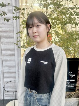 デイジーサイン(day's eye Sign) すっきりショート