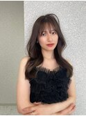 くすみベージュ×姫カットレイヤー×韓国風巻き【ayana】