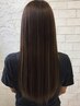 生まれつきストレートのような♪やわらか縮毛矯正＋カット
