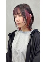 ジーナエス 札幌(Zina S) ボブレイヤー×インナーピンク