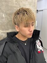 メンズサロン キング 高槻店(Men’s salon K!ng)&nbsp;波巻きツイストスパイラルパーマ/フェザーパーマ/眉毛/メンズ