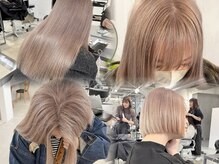 【業界最高級トリートメントで叶える】艶のあるWカラーと骨格・毛髪診断による似合わせカット☆