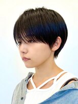 ルージュシー 堀江(RU10C) ハンサムショートミディアムヘアショートウルフマッシュウルフ