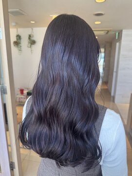 フェイス 大船(FACE) ダブルカラー ツヤ髪パープルグレージュ /コノミ.大船