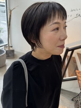 エムドットヘアーサロン(M. hair salon) 【栗本浩司】ショートボブ