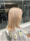 ミルクティーベージュ ハイトーンカラー