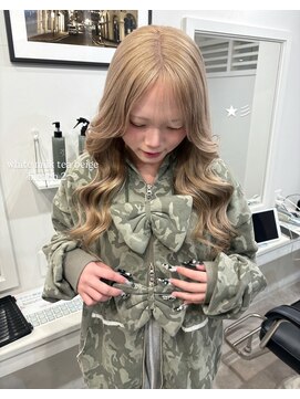 ヴィア 京都烏丸(Via) 10代20代/ホワイトミルクティーベージュ/ハイトーン/ブリーチ