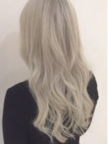 グッドフェローズ キタホリエ(GoodFellas kitahorie)&nbsp;ホワイトシルバーアッシュ☆外国人風カラー☆メルトカラー☆