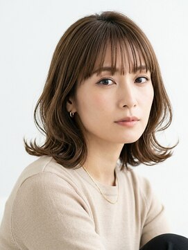 フープ 川越(hoop) 白髪ぼかしベージュカラー