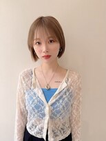 ネウィ ファミ 吉祥寺(newi fhami)&nbsp;ナチュラルボブ×大人ショートボブ×ウルフボブ
