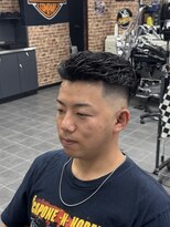 ケースタイル(K-style)&nbsp;ナチュラルパーマ（極道パーマ風）