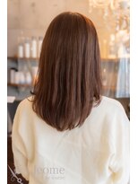 クレオメ 田町店(Cleome) デジタルパーマ前髪サイドバングロング薄めバングフェミニン美髪