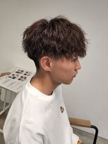 ニアウ 伊勢崎連取店(Niau)&nbsp;MEN’S HAIR/サーフカール/刈り上げセンターパート/伊勢崎