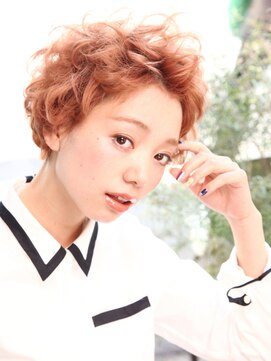 美容室クローバー 新小岩店(clover) 愛されグラショートｘモデル風ｘゴールドベージュ【新小岩】