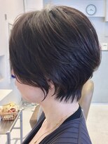 ミッテル(mittell) サイドシルエットの綺麗なショートボブ【mittell】