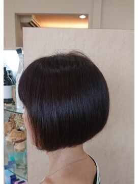 ナチュラル(Natural) 卒業式、入学式に♪スッキリ前下がりボブ【多賀城塩釜中野栄】