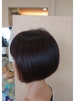 ナチュラル(Natural) 卒業式、入学式に♪スッキリ前下がりボブ【多賀城塩釜中野栄】