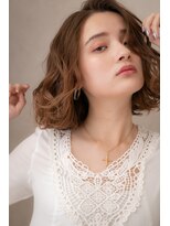 カバーヘア ブリス 川口(COVER HAIR bliss)&nbsp;外国人風ウェーブパーマ☆小顔グラマラスボブZ川口10代20代30代