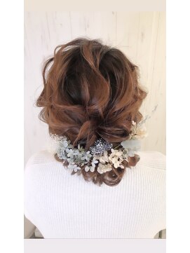 アイビス(AIBIZ) #花嫁ヘア#アップ#しためアップ