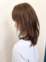 リアン(Lian) 【パーマ】セピアミディアムの柔らかスタイル