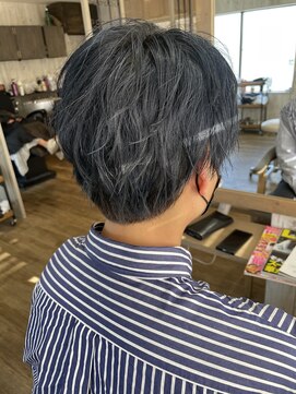 ヘブンリー(heavenly) #ダークアッシュ#ネビージュ#ネイビー#ブルーブラック