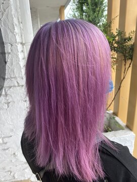 アイコニック 日進梅森台店(ICONIQ) ラベンダーカラー×ミディアム