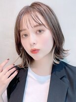 アイティーバイアルバム 松戸店(IT by ALBUM)&nbsp;インナーカラー_セクションカラーペールベージュ_28560