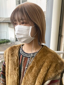 ヘアーブレイス(hair brace) フェイスフレーミングカラー【菅野竜矢】