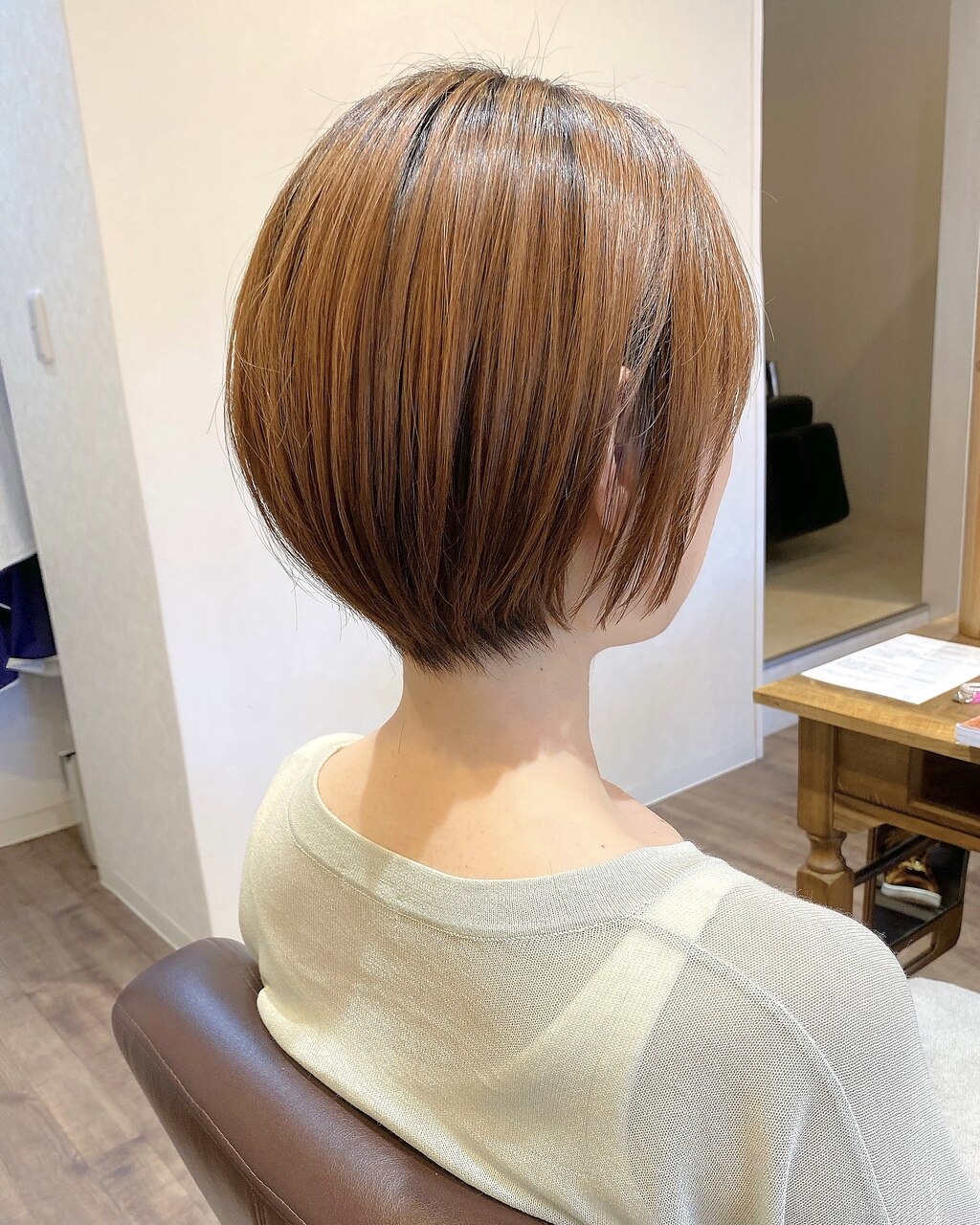 丸みショート ショートボブ：L160688946｜美容室 フォーリア