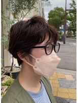 ラヌゴ(lanugo)&nbsp;20代、30代、40代大人気！ニュアンスパーマショート