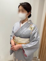 プティクローシェ バイ クオーレ(petite cloche by CUORE)&nbsp;訪問着レンタル＋ヘアセット